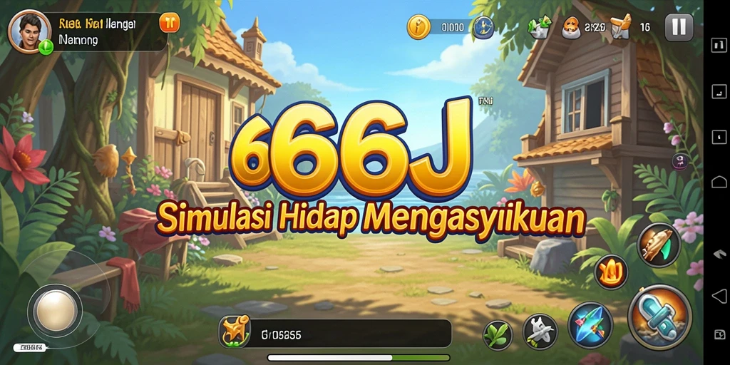 Tampilan menarik gameplay 666J dalam dunia simulasi.
