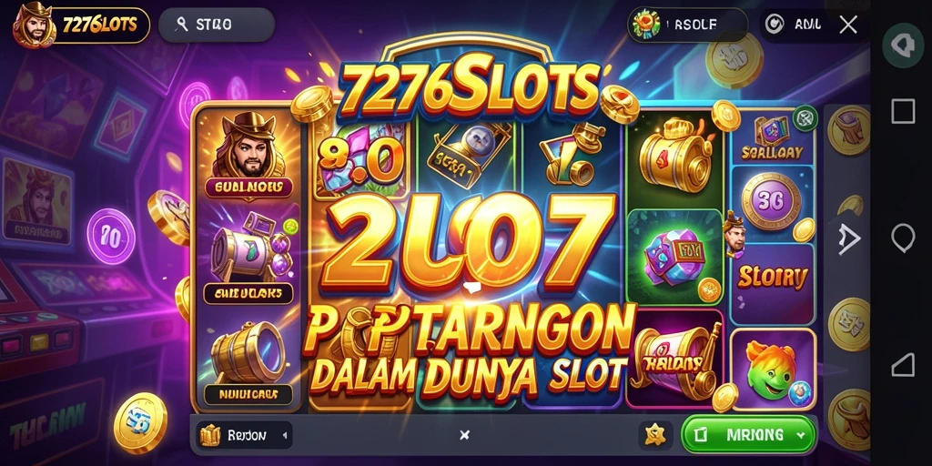 Gameplay pertarungan seru di 7276SLOTS dengan karakter yang menonjol.