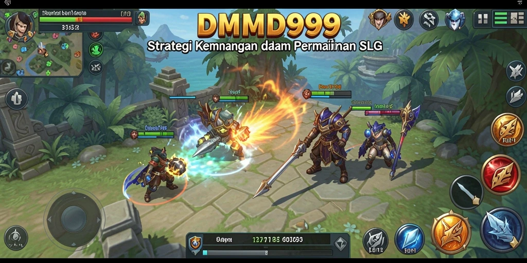 Tampilan gameplay DMD999 yang menarik dan penuh aksi strategi.