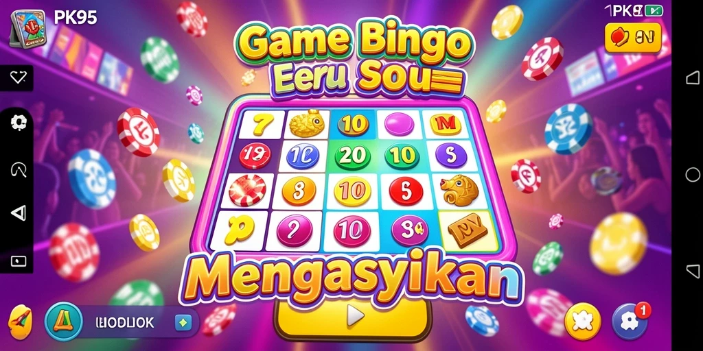 Screenshot gameplay PK95 menampilkan keseruan bermain Bingo.